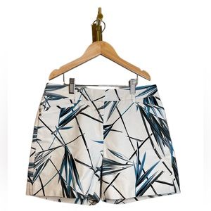 White blue shorts size 2